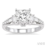 Semi-Mount Diamond Engagement Ring