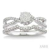 Lovebright Bridal Diamond Wedding Set