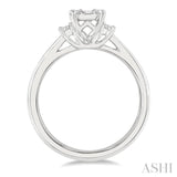 Fusion Diamond Engagement Ring